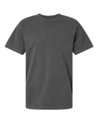 Photo de Unisex Heavyweight Cotton Garment-Dyed Tee - American Apparel - Faded Black - vue 3