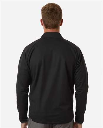 Photo of Men's Ultimate365 Wind Quarter-Zip Pullover - Adidas - Black - view 4