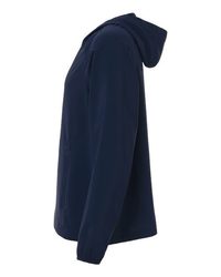 Photo of Men's UltraUVP Shoreline Long Sleeve Hooded Pullover - CORE365 - Classic Navy - view 1