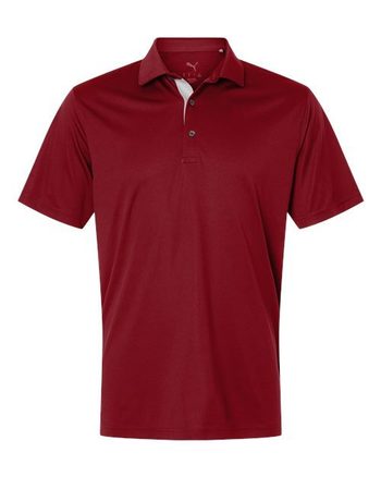Photo de Polo Pure 2.0 pour hommes - Puma Golf - Dark Crimson - vue 3
