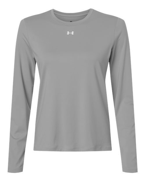 Photo de T-shirt à manches longues Vanish pour femme - Under Armour - Mod Gris/ Blanc - vue 3