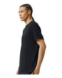 Photo of Unisex CVC Tee - American Apparel - Black - view 5