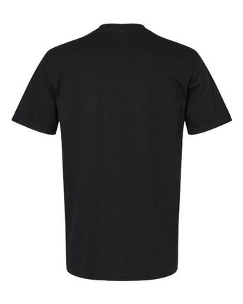 Photo de Unisex CVC Tee - American Apparel - Noir - vue 2
