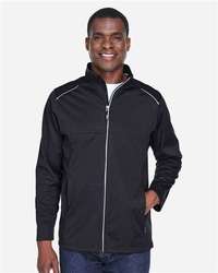 Photo of Techno Lite Three-Layer Knit Tech-Shell - CORE365 - Black - view 5
